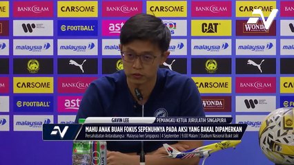 Aksi lawan Malaysia penting bagi Gavin Lee bagi menilai kemampuan prestasi pemainnya