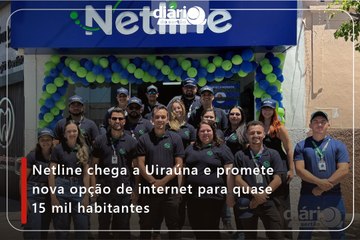 Netline chega a Uiraúna e promete nova opção de internet para quase 15 mil habitantes