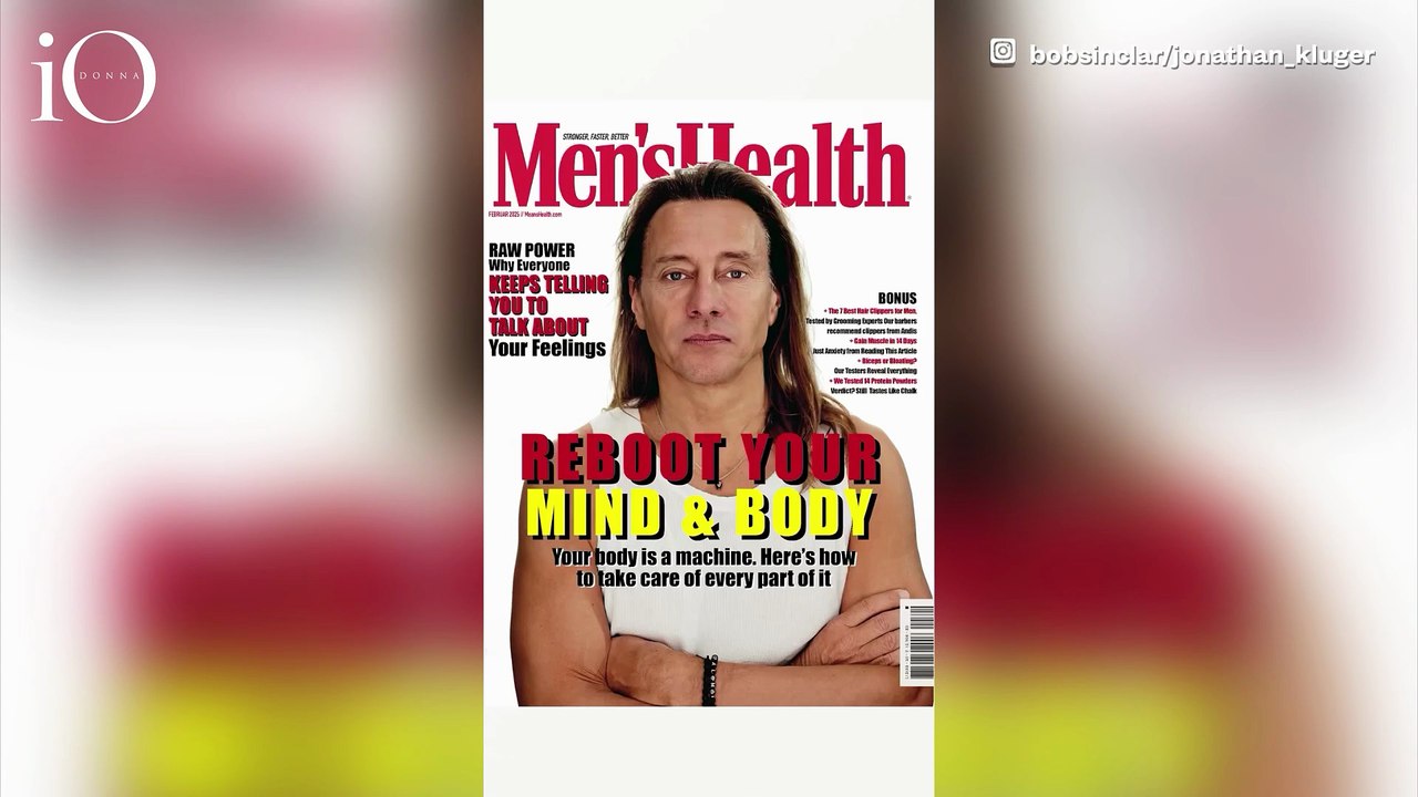 Bob Sinclar, i ritocchi al viso erano fake: «Solo una protesi, internet non è la realtà»