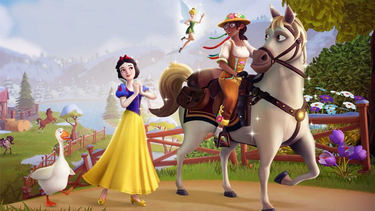 Disney Dreamlight Valley-Trailer enthüllt neue Wishblossom Ranch-Erweiterung mit komplett neuer Fortbewegungsmöglichkeit