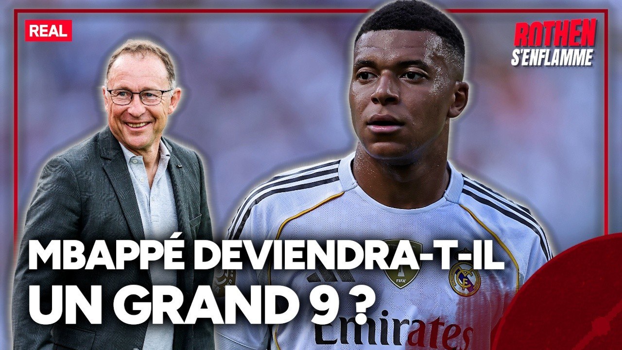 Real Madrid : Mbappé deviendra-t-il un grand 9 ? “Il a les qualités pour mais…”, estime Papin