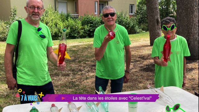 C'est la rentrée pour 7 à vous avec Catherine Garnier et ses chroniqueurs et toujours les bons plans sorties ligériens et des sujets qui parlent de vous ! cette semaine zoom sur Celesti'val un festival dédié à l'astronomie !