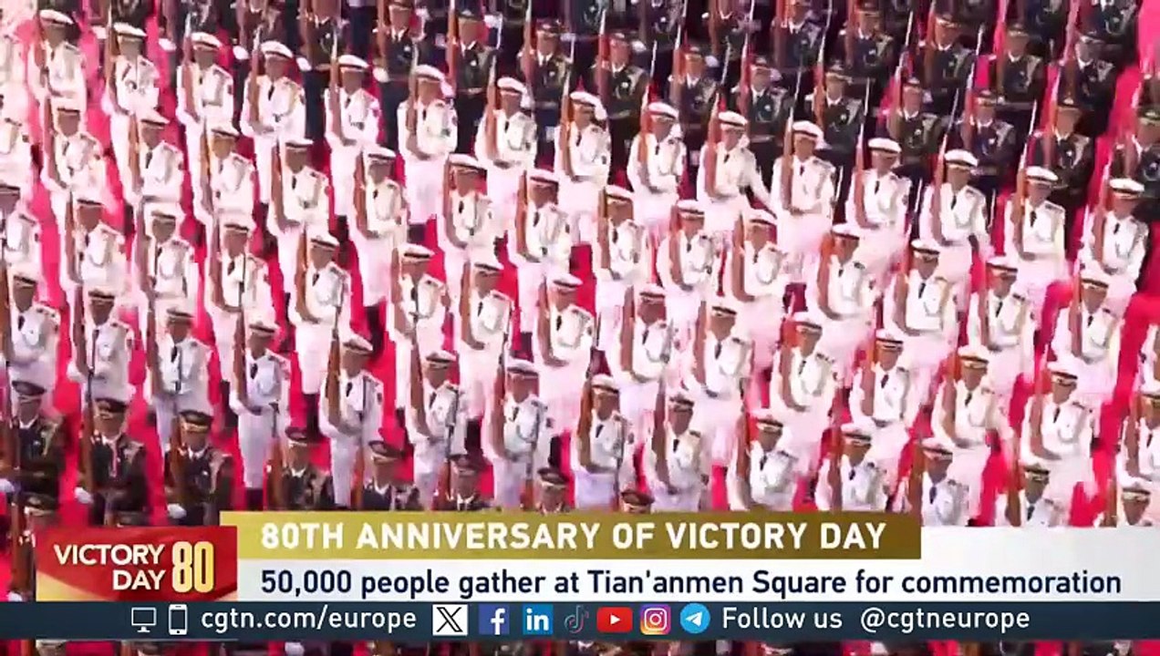 Zoe Reed: China's military parade aims to convey a message of peace and strength