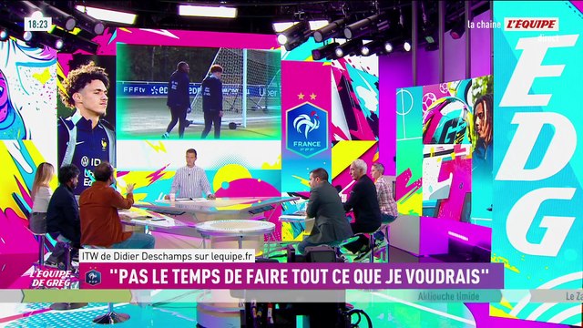 Deschamps : « Je n'ai pas le temps de faire tout ce que je voudrais faire » - Foot - Bleus