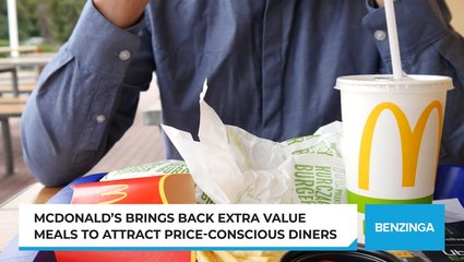McDonald’s Brings Back Extra Value Meals To Attract Price-Conscious Diners