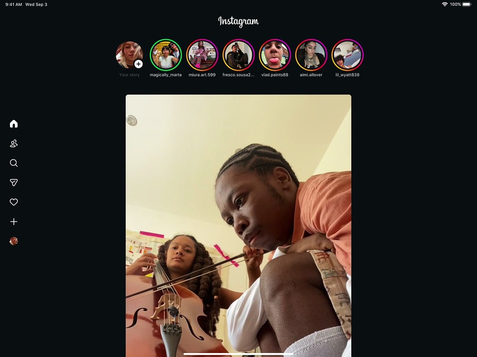 Instagram para iPad