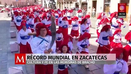 Morismas de Bracho logran Récord Guinness en Zacatecas