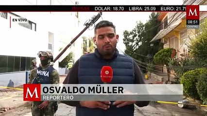 Fuertes lluvias provocan la caída de un árbol en Ecatepec, Edomex