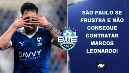 Marcos Leonardo NÃO VEM para o São Paulo; Flamengo SEGURA Pedro; Escalação da Seleção | BATE-PRONTO