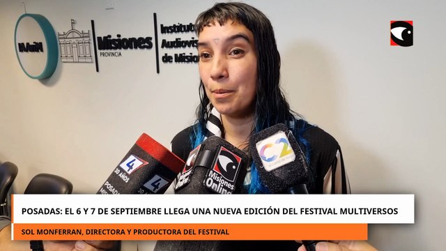 El 6 y 7 de septiembre llega una nueva edición del Festival Multiversos en Posadas