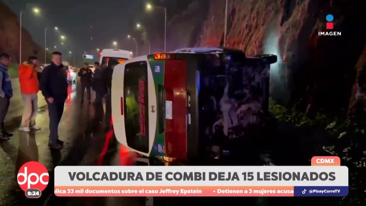 Automovilistas rescatan a pasajeros tras volcadura en CDMX | DPC con Paola Rojas
