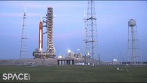 TimeLapse Of NASA's Artemis 1 Moon Rocket Being Moved To Launch Pad