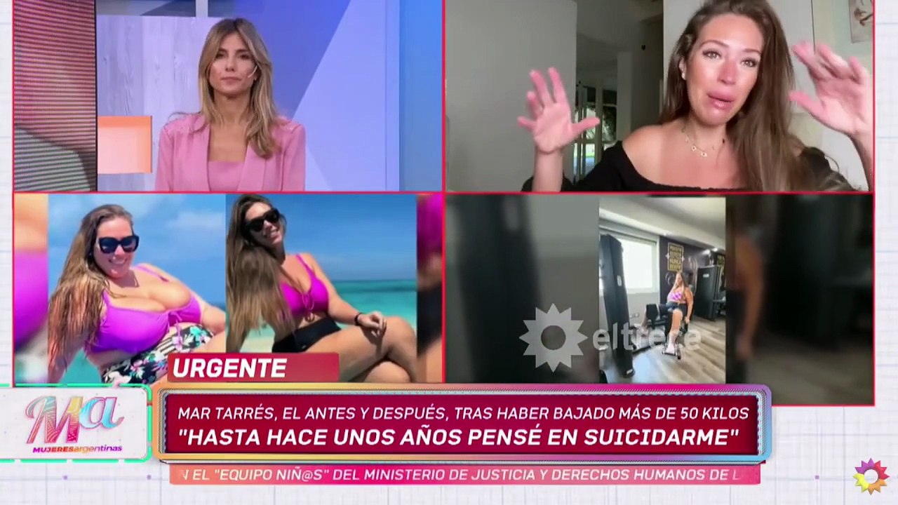 Mar Tarrés reveló cuántos kilos bajó e hizo su más dramática confesión: "Pensé en suicidarme"