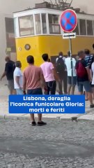 Lisbona, deraglia l'iconica funicolare Gloria: morti e feriti