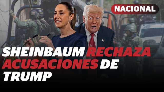 Sheinbaum reacciona a dichos de Trump sobre cárteles | Reporte Indigo