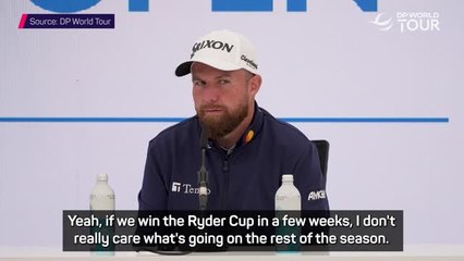 The Ryder Cup is my main focus – Lowry