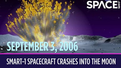OTD In Space - September 3: SMART-1 Spacecraft Crashes Into The Moon