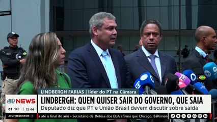 Exclusivo: Vice-presidente do União Brasil detalha saída da federação do governo Lula | TEMPO REAL