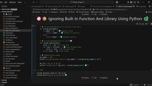 📦 Ignoring Built-In Functions and Libraries Using Python 🐍
