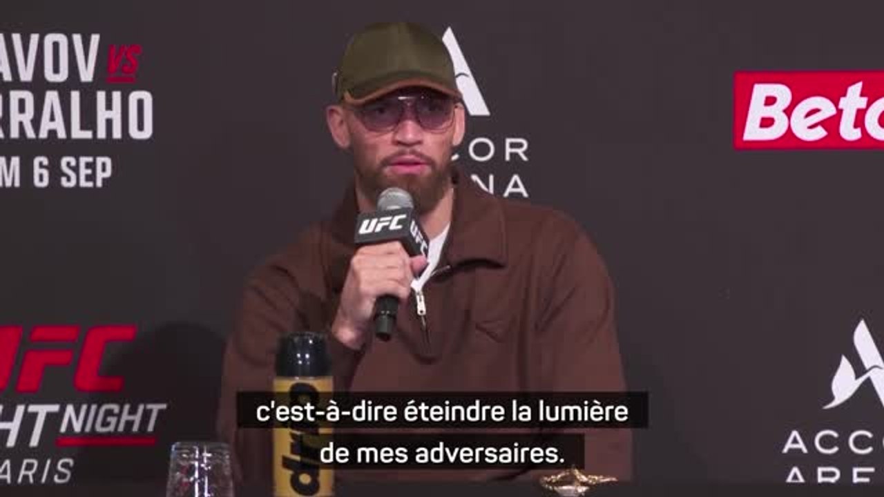 UFC Paris - Ruffy veut choquer Bercy et "éteindre la lumière" face à Saint Denis