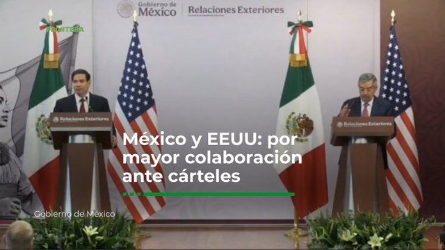 México y Estados Unidos emprenden la “colaboración más cercana en seguridad de su historia”: Marco Rubio. 🇲🇽🇺🇸🚨