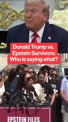 Trump vs. Epstein Survivors: Who Said What?