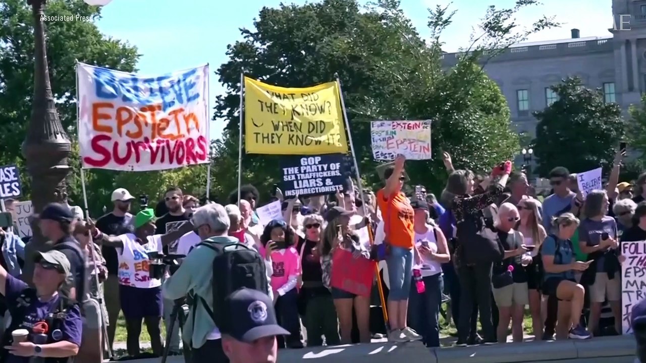 Epstein Victims Call on Congress to Release Files as Trump Decries ‘Democratic Hoax’