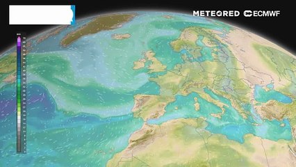 Un río atmosférico impactará en España este domingo