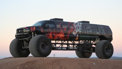 World’s Longest Monster Truck - The Sin City Hustler Worth Over $1 Million