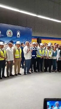 Presidente Abinader realiza prueba dinámica del Metro de Los Alcarrizos y afirma será un transporte seguro