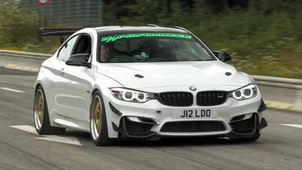 Cars leaving Nürburgring Tankstelle - 500HP Focus ST, CRAZY Burnout, 1000HP GT-R, MR 992 GT3 RS