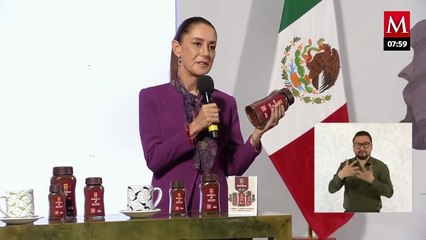 Sheinbaum presenta Café Bienestar; "comercio justo"