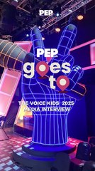 #PEPGoesTo The Voice Kids 2025 Media Interview