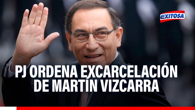 Poder Judicial ordena inmediata excarcelación de Martín Vizcarra