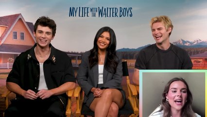 NO Shame Thirst Traps 😏 Replying to Fans on TikTok! My Life with the Walter Boys Cast Spill All