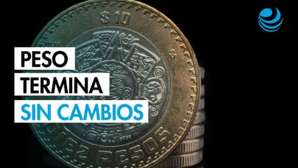 Peso termina sin cambios frente al dólar a la espera de cifras laborales en EU