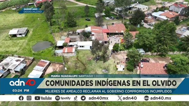 Mujeres de Amealco alzan la voz y denuncian promesas incumplidas del gobierno