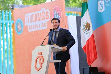 Samuel García anunció que habrá presencia policial en planteles educativos de Nuevo León