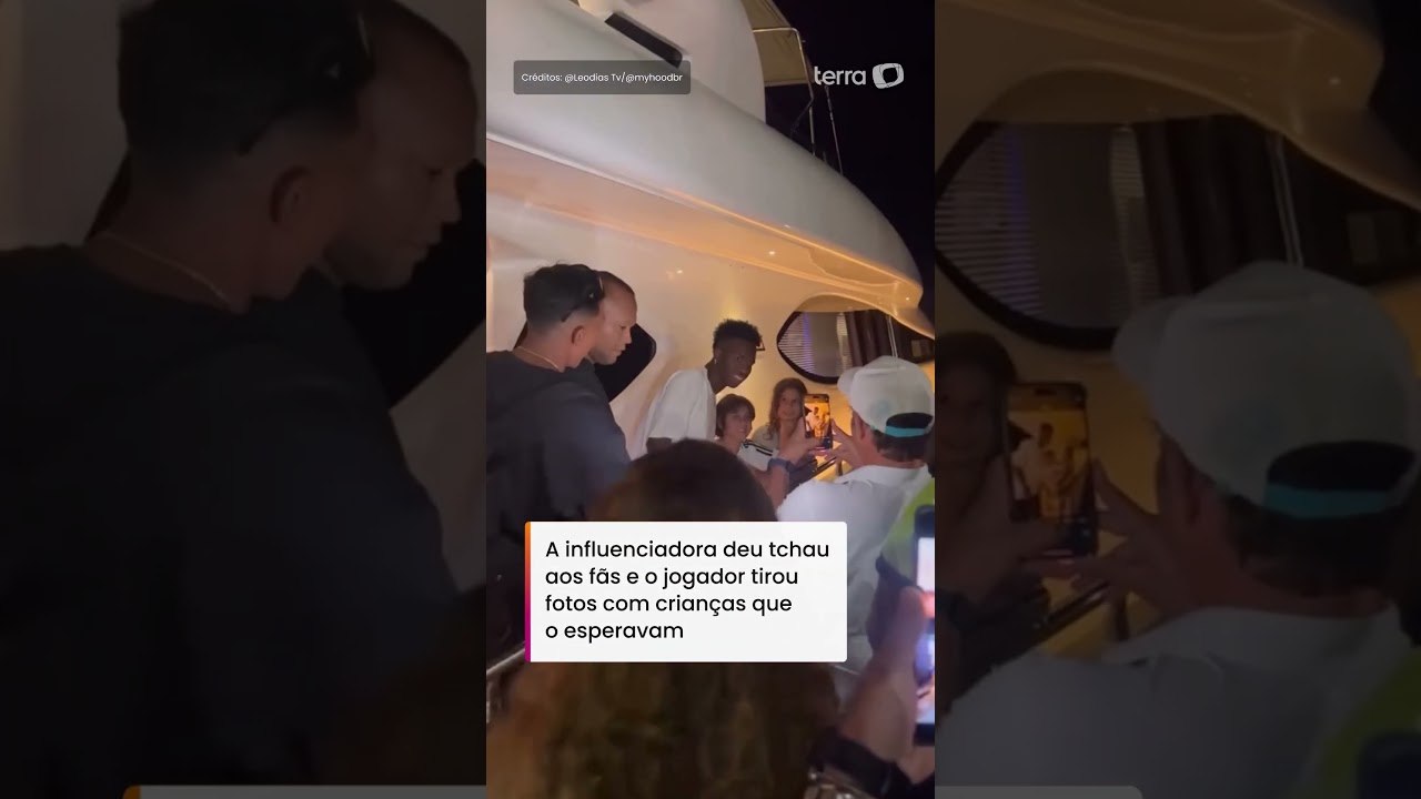 Virginia e Vini Jr são vistos deixando iate luxuoso na Espanha #shorts