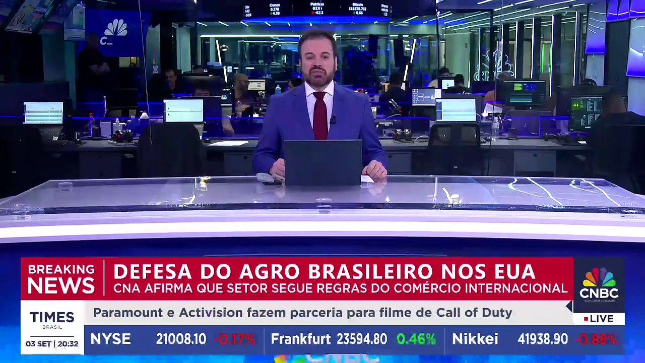 CNA afirma que setor segue regras do comércio internacional