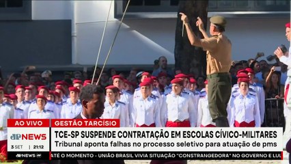 TCE suspende contratação em escolas cívico-militares de SP