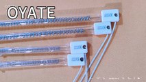 250mm 500w Quartz halogen infrared lamps medium wave heating tubes