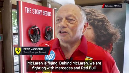'McLaren are flying' - Vasseur admits Ferrari are off the pace