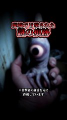 廃墟で目撃された謎の痕跡