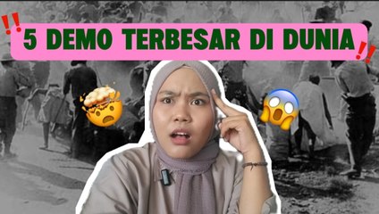 Ini 5 Demonstrasi Terbesar dan Mengguncang dalam Sejarah Dunia