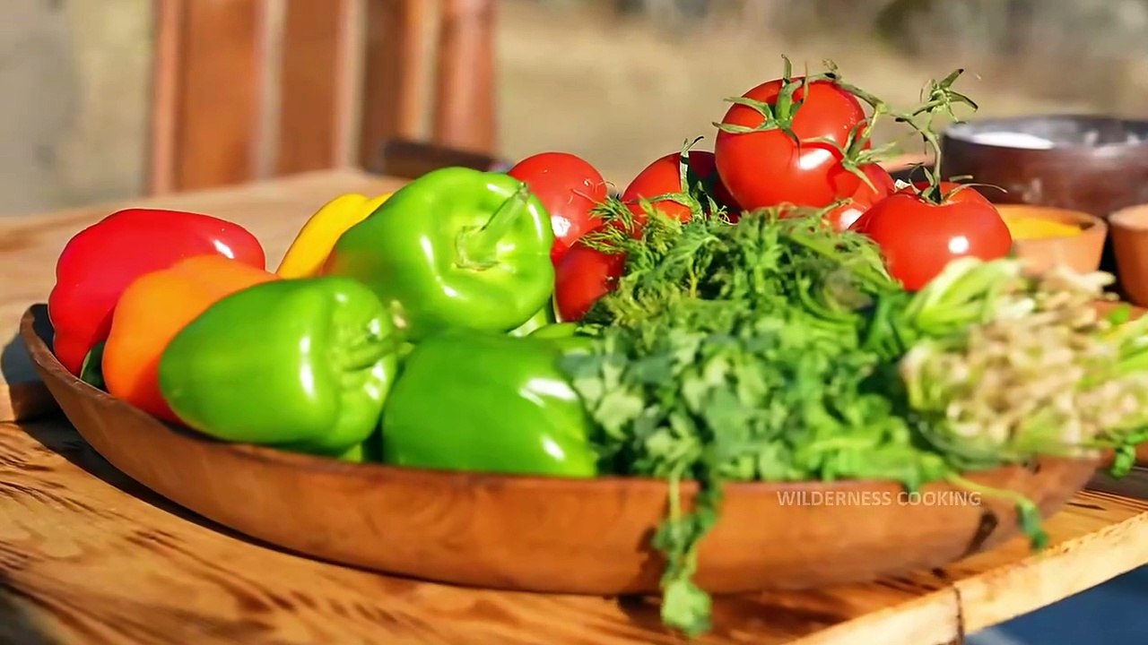 "Fish Catch & Whole Cow Roast | Extreme Cooking in the Wild"