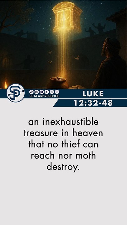 Luke 12:32-48 #Luke1232_48 #Luke12 #FaithfulAndWiseSteward #GospelOfLuke #DoNotBeAfraid #LittleFlock