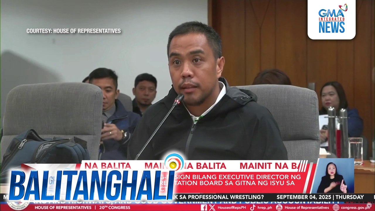 Herbert Matienzo, nag-resign bilang executive director ng Phl Contractors Accreditation Board sa gitna ng isyu sa flood control projects | Balitanghali
