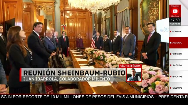 Cooperación bilateral: México y EU reconocen retos compartidos