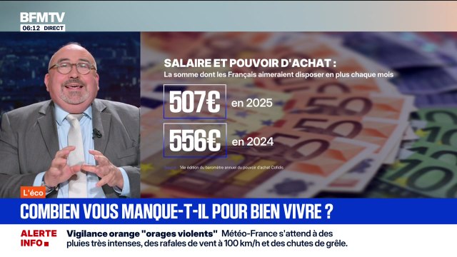 BFM Conso : Combien vous manque-t-il pour bien vivre ? - 04/09